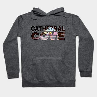 CATHEDRAL COVE - New Zealand Sunset Glow Hoodie